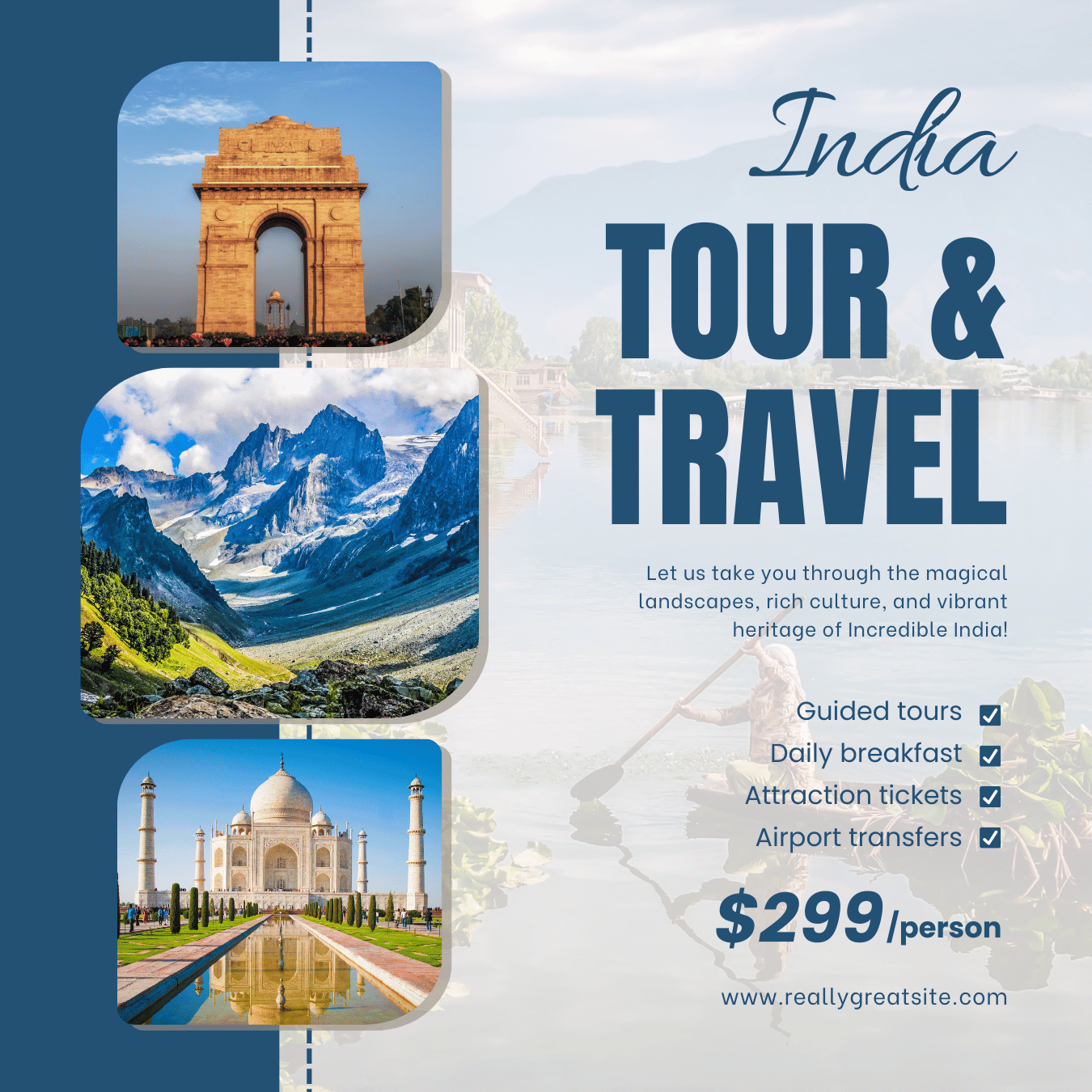 Social Media Management - Tours & Travel